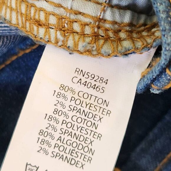 The children's place bootcut blue denim jeans size 10 girls youth - Picture 5 of 5